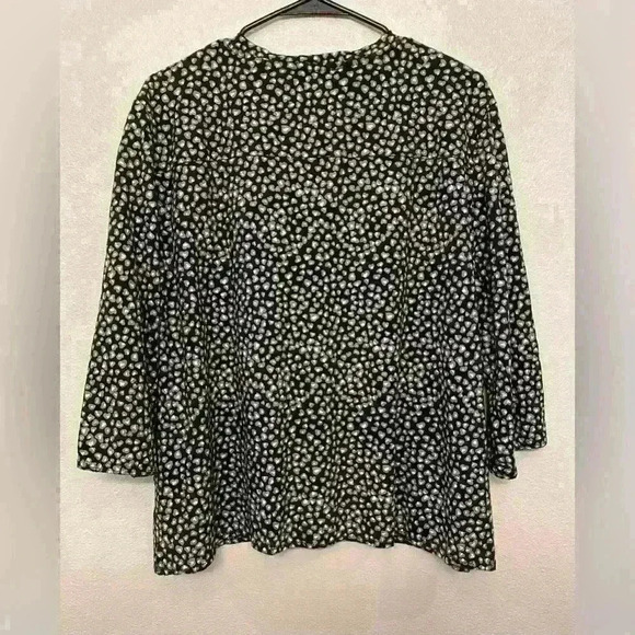 Franco Callegari Women’s Dark Navy Blouse Size XL - Picture 2 of 6